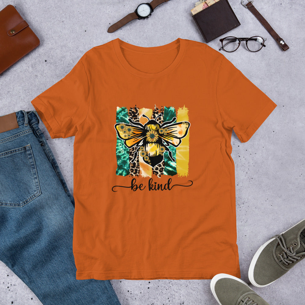 Be Kind Collection - Beeautiful Buzz Bee-Inspired - Short-Sleeve Unisex T-Shirt