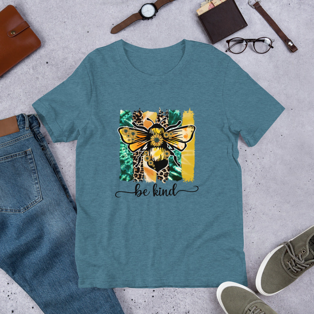 Be Kind Collection - Beeautiful Buzz Bee-Inspired - Short-Sleeve Unisex T-Shirt