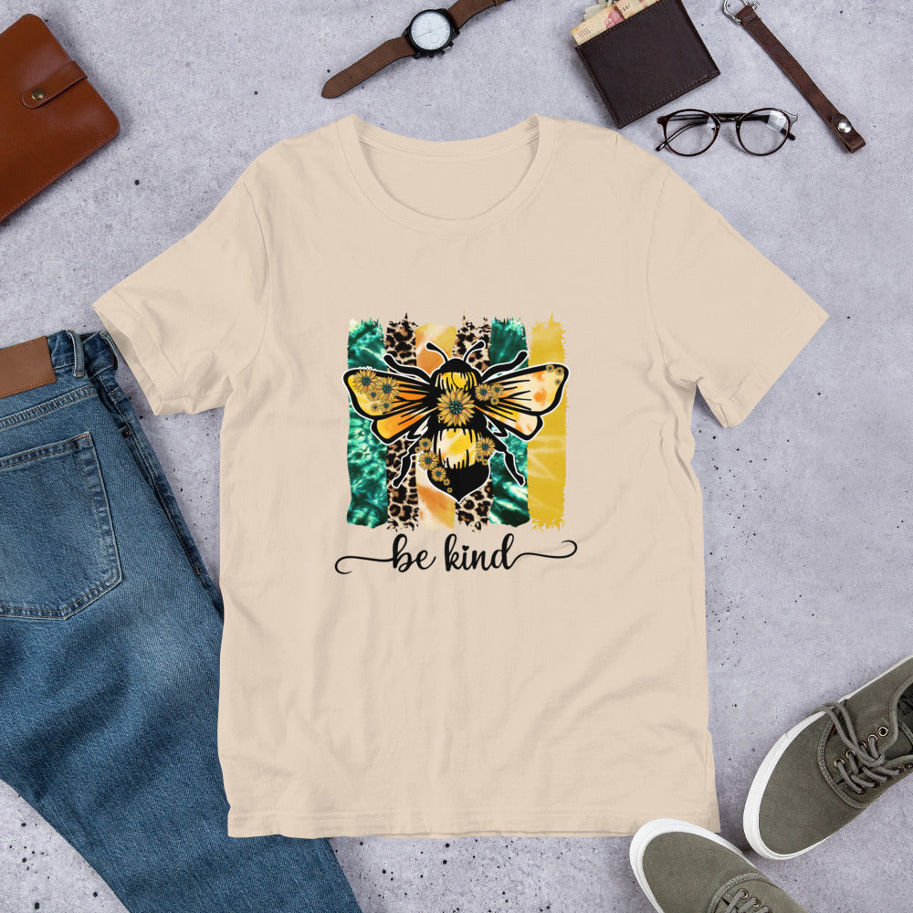 Be Kind Collection - Beeautiful Buzz Bee-Inspired - Short-Sleeve Unisex T-Shirt