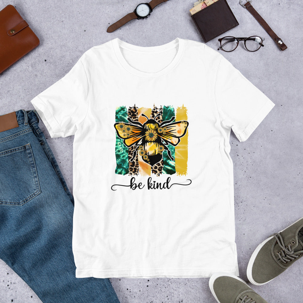 Be Kind Collection - Beeautiful Buzz Bee-Inspired - Short-Sleeve Unisex T-Shirt