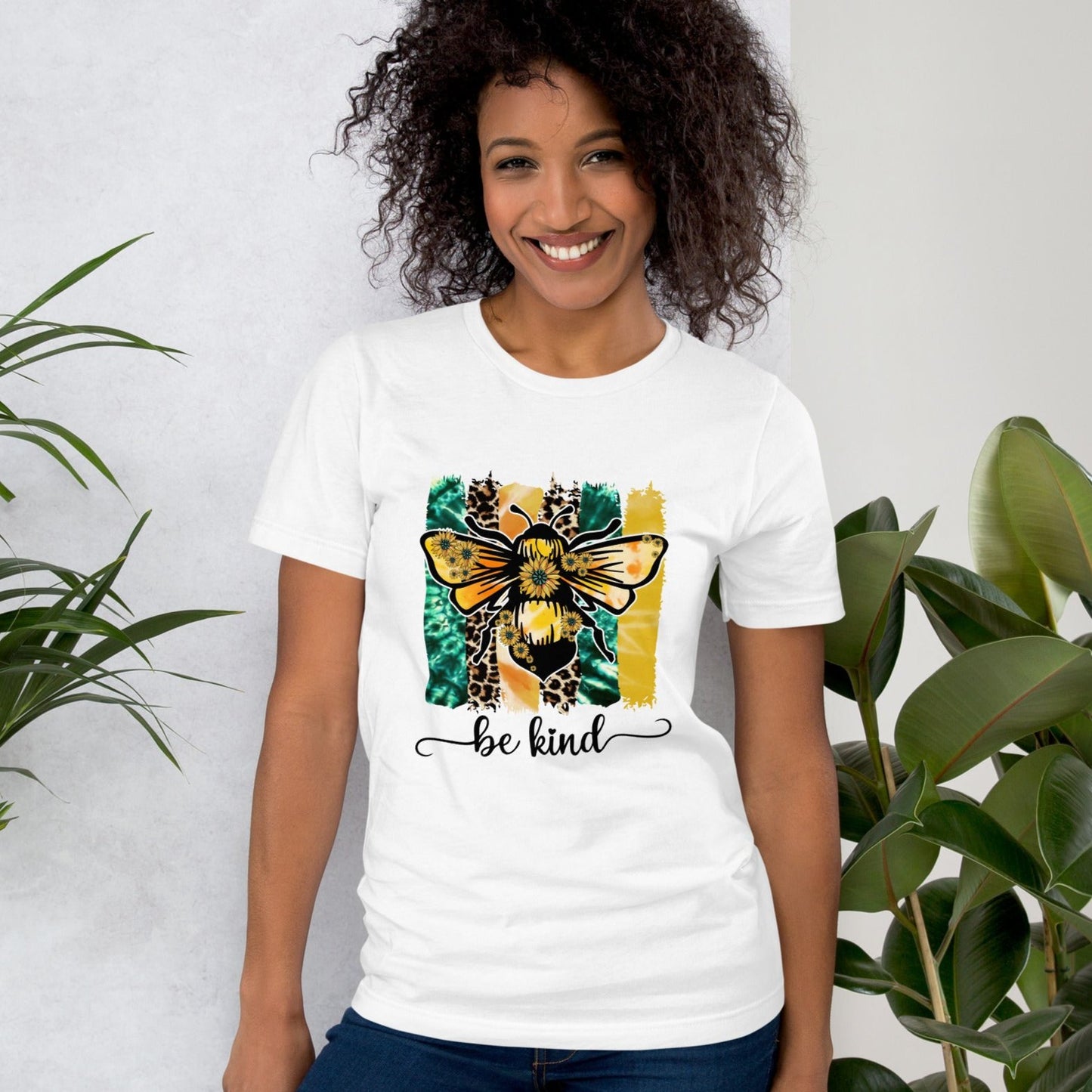 Be Kind Collection - Beeautiful Buzz Bee-Inspired - Short-Sleeve Unisex T-Shirt