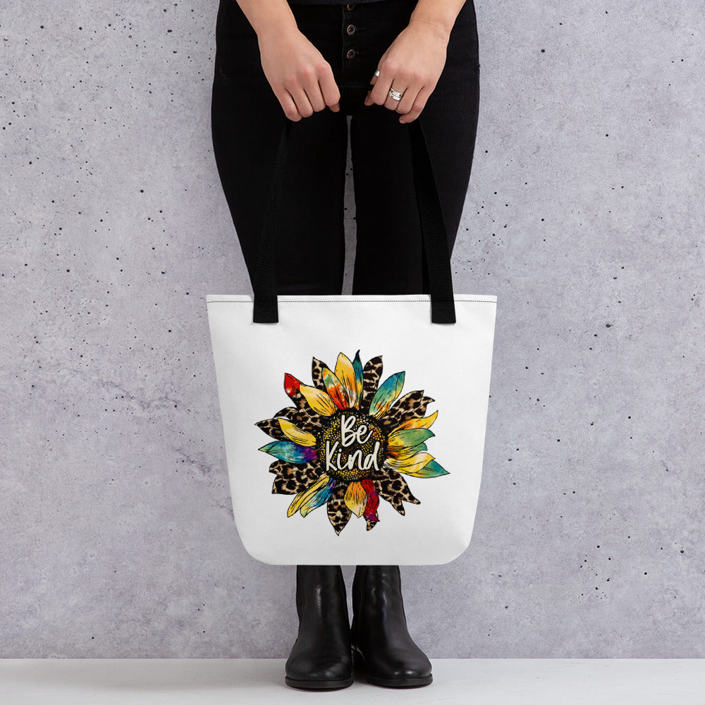 Be Kind tote bags