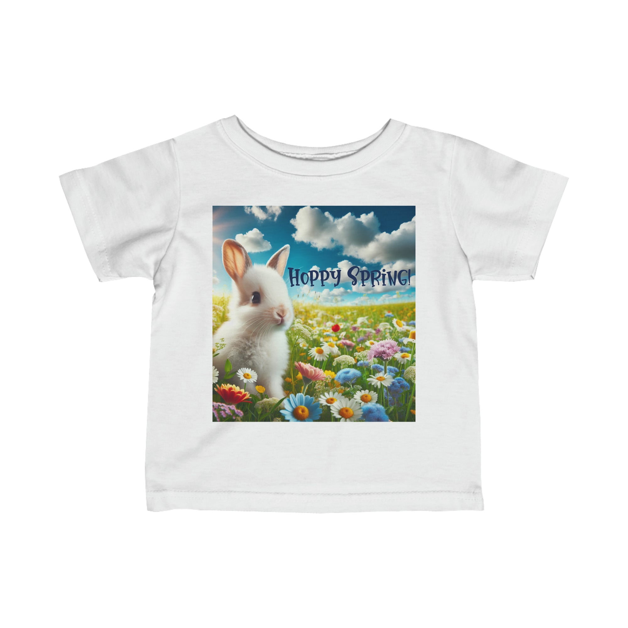 Hoppy Spring - Adorable Infant Jersey Tee