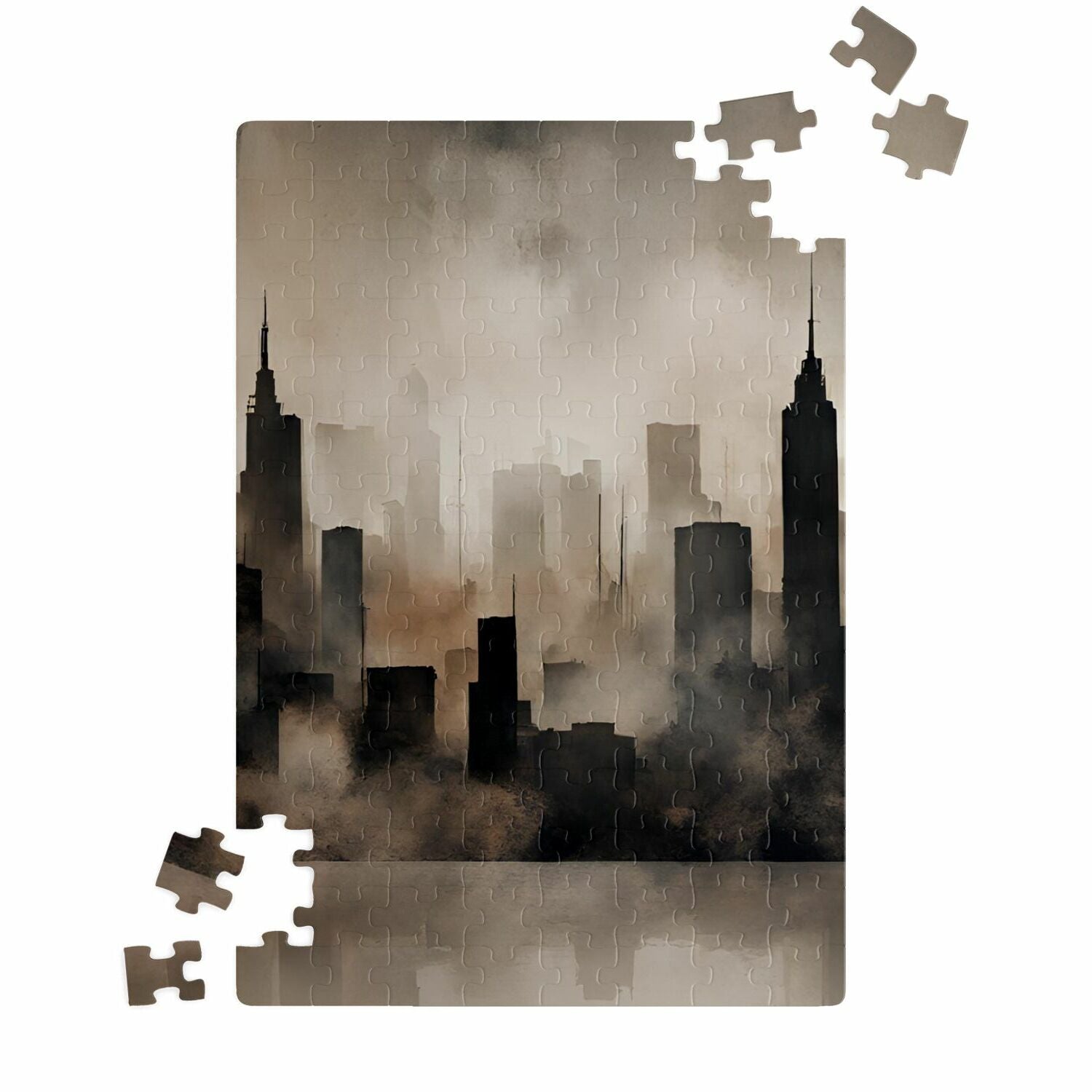 Moody Mysterious Series - Cityscape 2 - Custom Puzzle