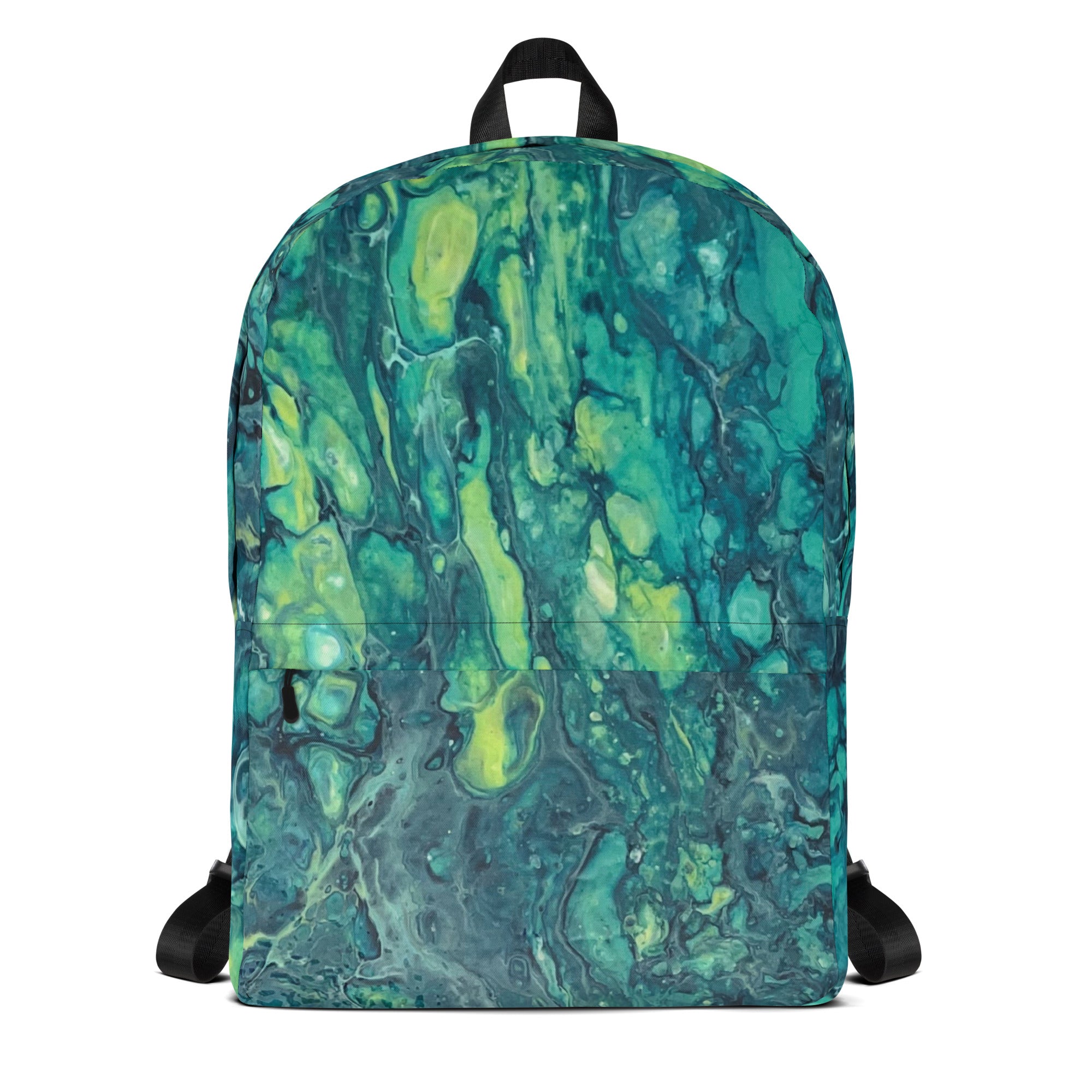 Caribbean Ocean 1 Backpack - Original Art Design - Dive Into the Depths of Style