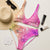 Fun in the Sun Collection - Hearts 19 - Recycled high-waisted bikini