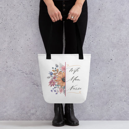 Wife.Mom.Nurse - Tote Bag
