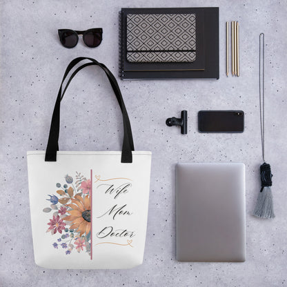 Wife.Mom.Doctor - Tote Bag