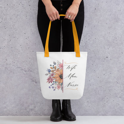 Wife.Mom.Nurse - Tote Bag