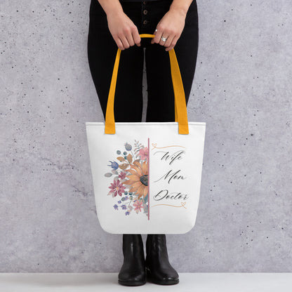 Wife.Mom.Doctor - Tote Bag