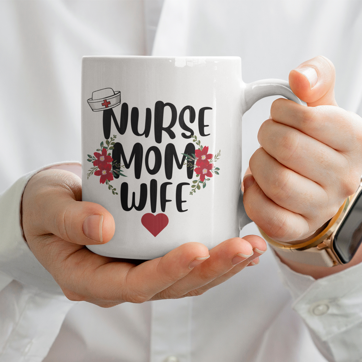 Nurse.Mom.Wife Mug: Celebrate Your Multifaceted Life!