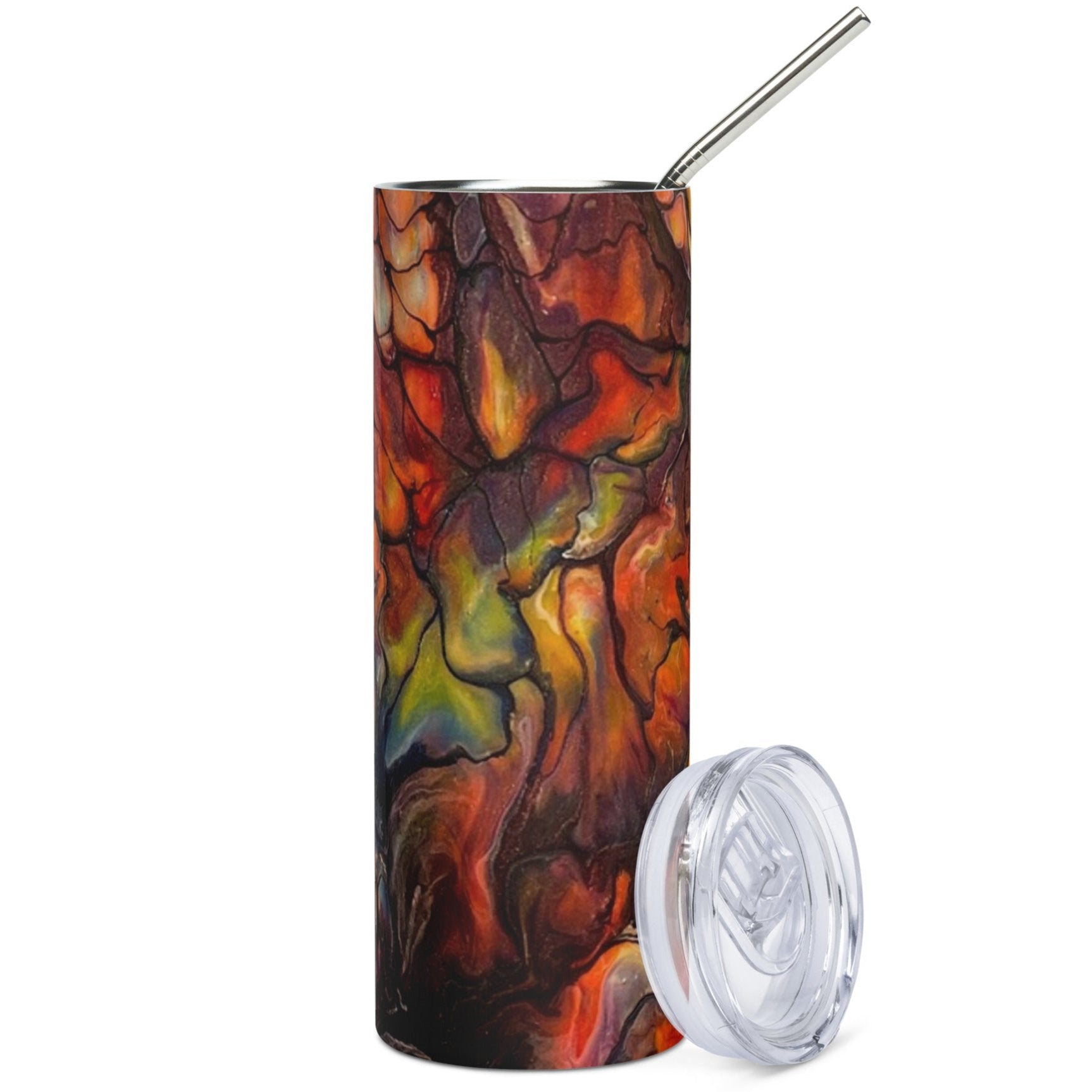 Autumnal Beauty 20 oz Stainless Steel Tumbler - Original Art Design