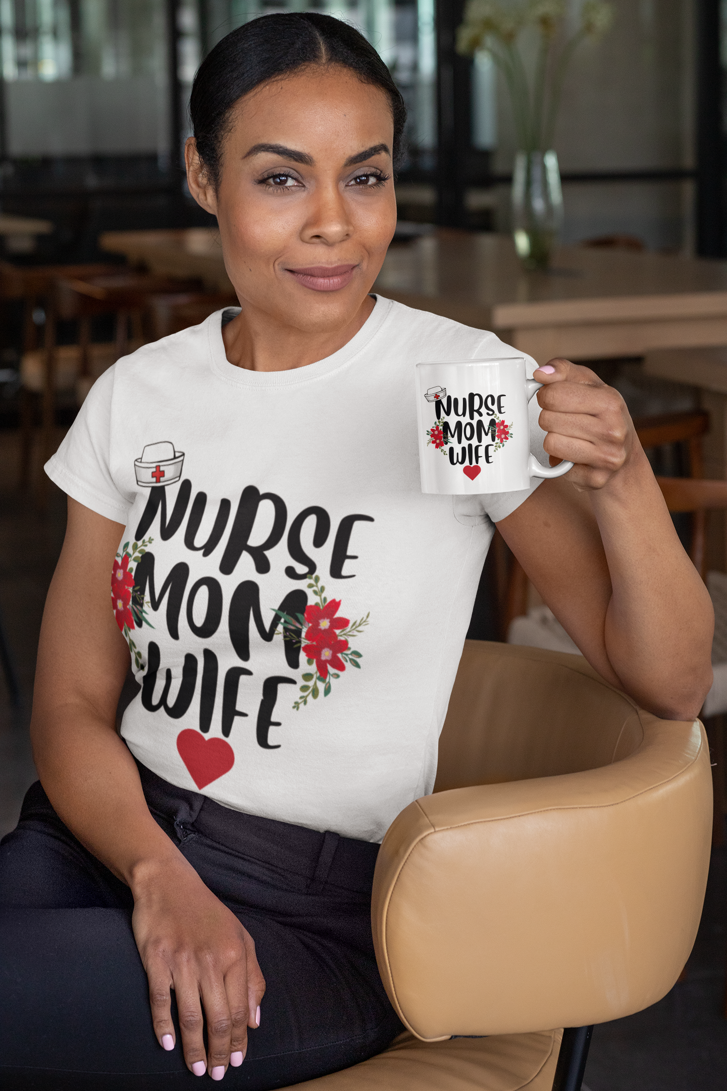 Nurse.Mom.Wife Graphic Tee: Celebrate Your Multifaceted Journey!