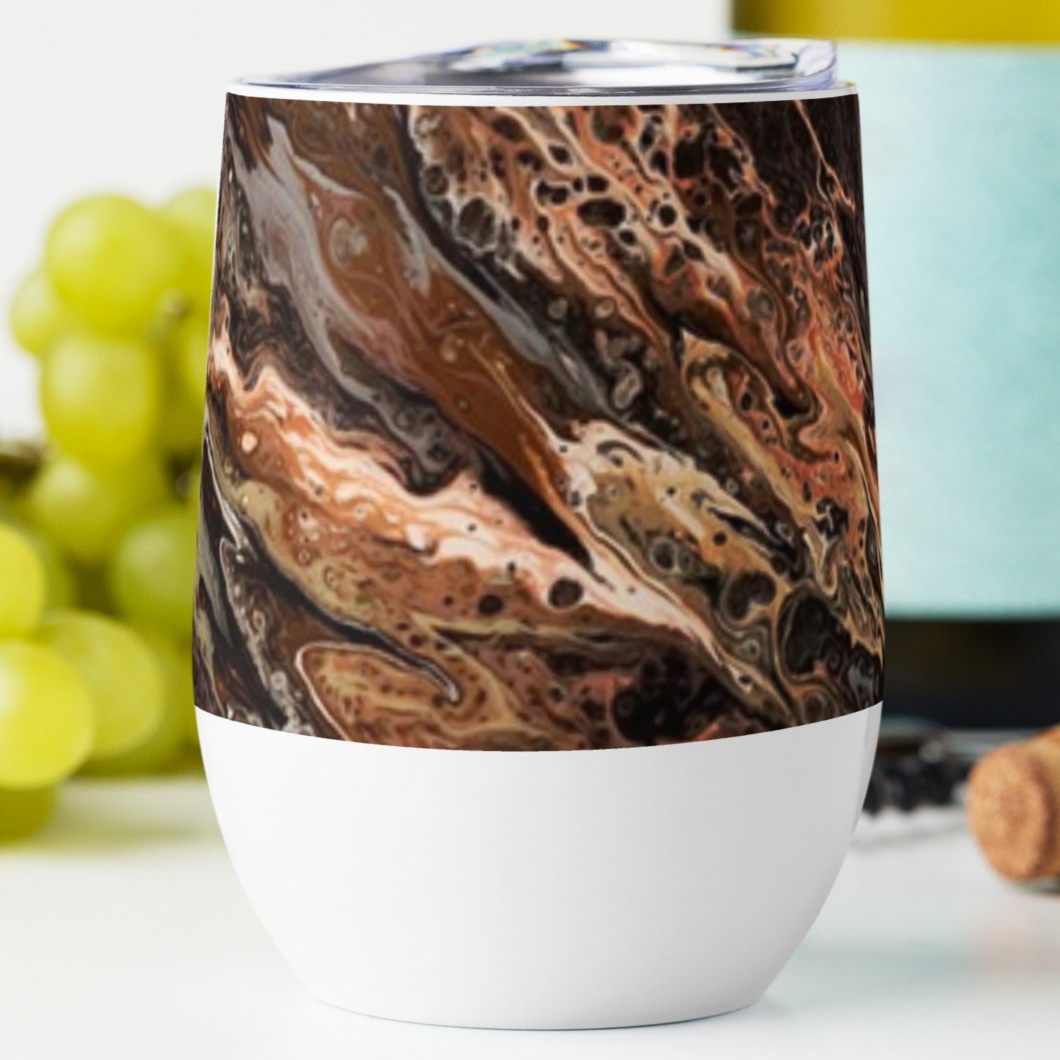 Dark Forces Wine Tumbler - Original Art Design