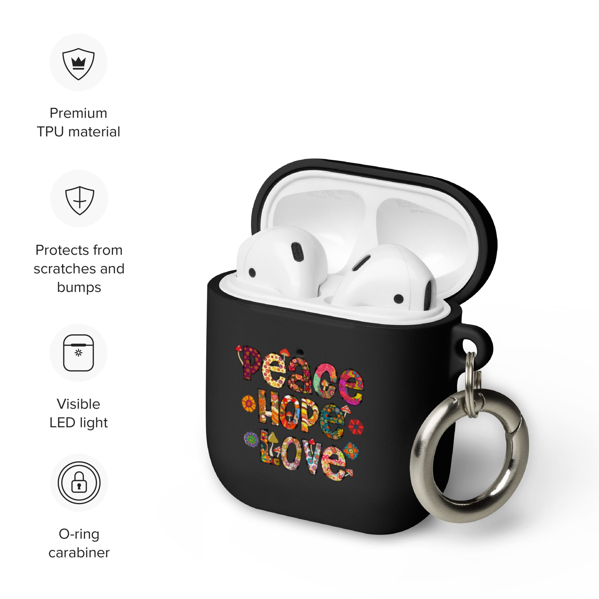 Peace Hope Love - AirPods case