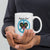 Hippie Soul Shop 11oz Hippie Soul - With fun peace sign and heart design - White glossy mug