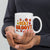 Hippie Soul Shop 11oz Stay Groovy - Colorful fun design - White glossy mug
