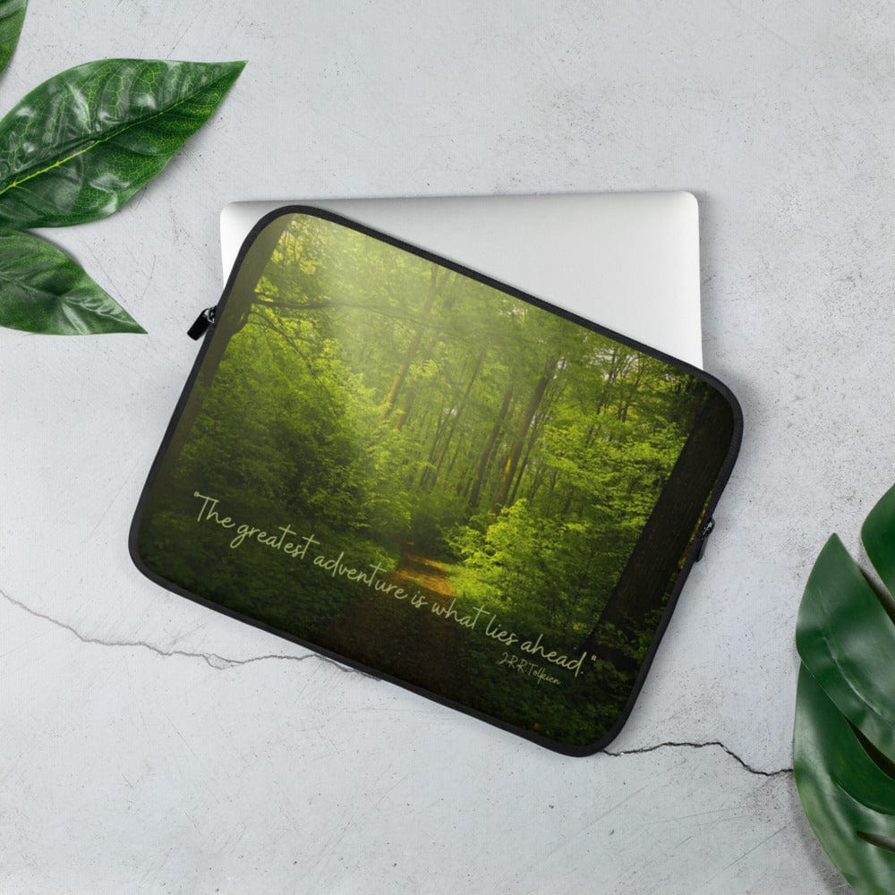 Hippie Soul Shop 13″ The greatest adventure is what lies ahead (JRR Tolkien) - Laptop Sleeve