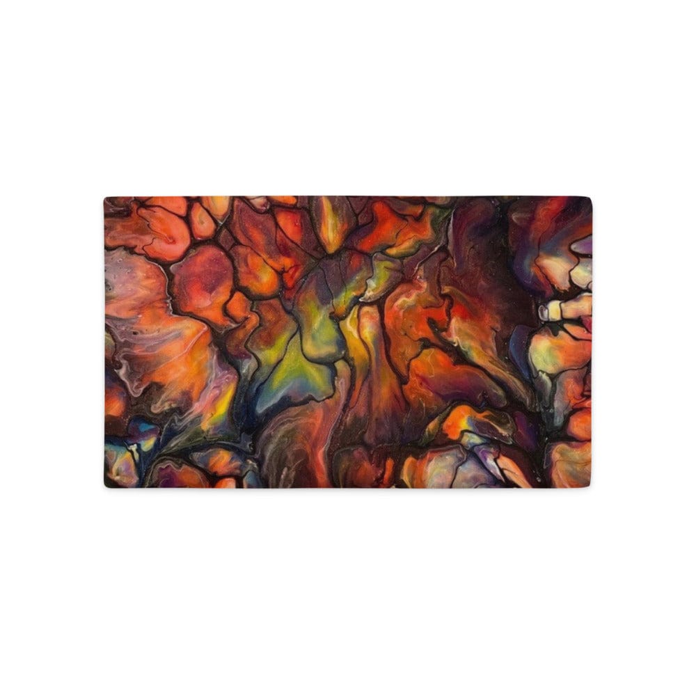 Hippie Soul Shop 20″×12″ Autumnal Beauty original artwork - Premium Pillow Case