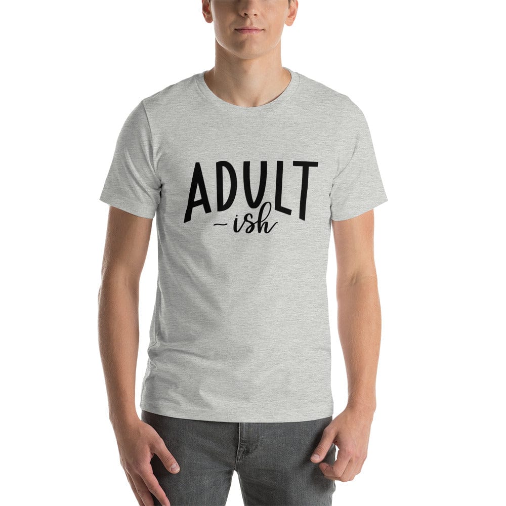 Hippie Soul Shop Athletic Heather / XS Adult...ish - For everyone young at heart - Short-sleeve unisex t-shirt