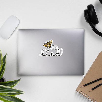 Hippie Soul Shop Be Kind - Adorable image for this important message - Bubble-free Stickers