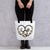 Hippie Soul Shop Black Hearts and Flowers 3 - With birds - Tote Bag
