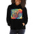 Hippie Soul Shop Black / S Be Kind - Colorful rainbow background for this important message - Unisex Hoodie