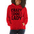 Hippie Soul Shop Red / S Crazy Dog Lady - Life is better when you're crazy about dogs - Unisex Hoodie