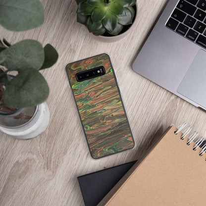 Hippie Soul Shop Samsung Galaxy S10+ Forest Floor original art - Samsung Case