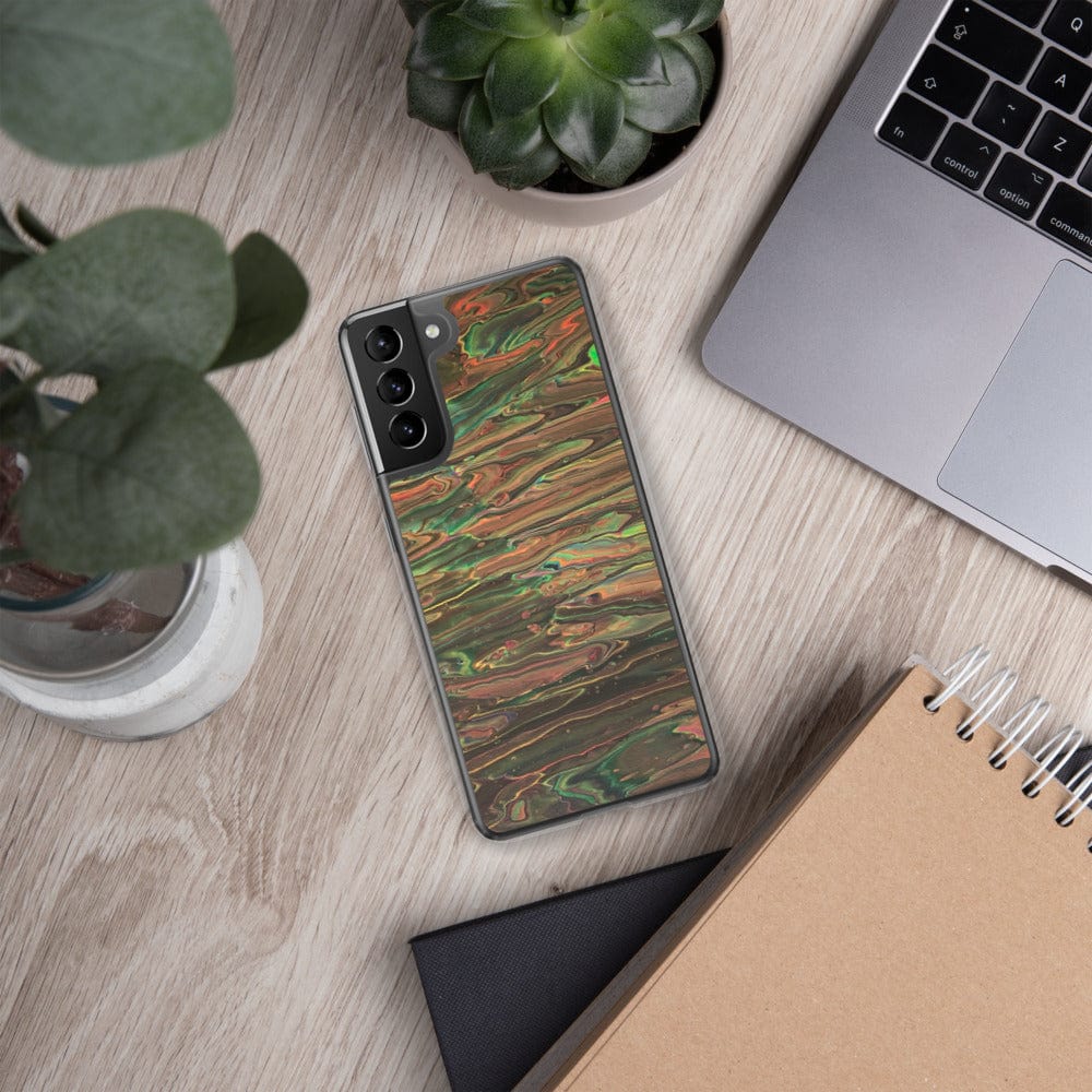 Hippie Soul Shop Samsung Galaxy S21 Plus Forest Floor original art - Samsung Case
