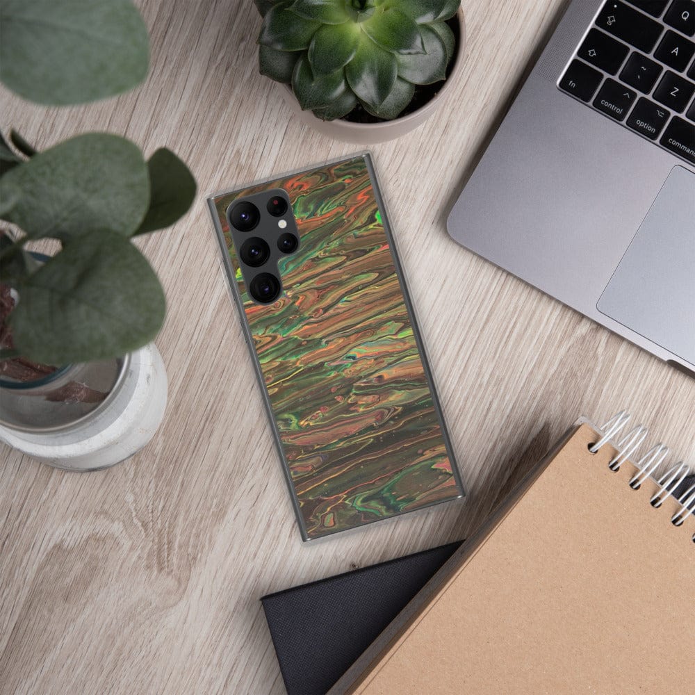 Hippie Soul Shop Samsung Galaxy S22 Ultra Forest Floor original art - Samsung Case
