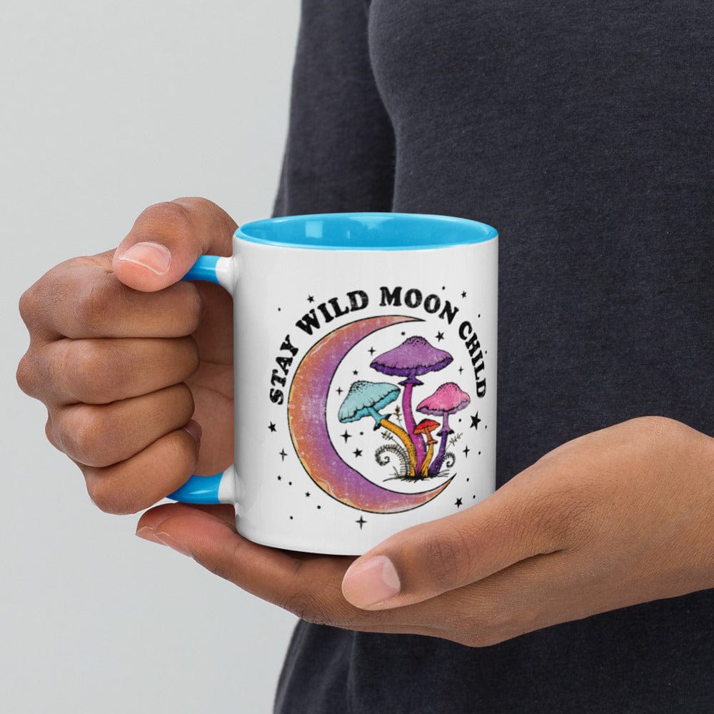 Hippie Soul Shop Stay Wild Moon Child - Pretty fun design - Mug with Color Inside