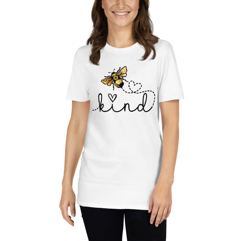 Hippie Soul Shop White / S Be Kind - Adorable image for this important message - Short-Sleeve Unisex T-Shirt