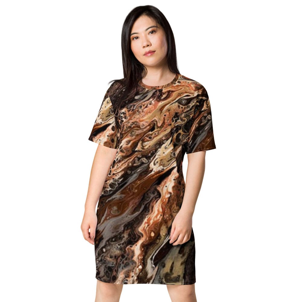 Hippie Soul Shop XS Dark Forces original artwork - T-shirt Dress
