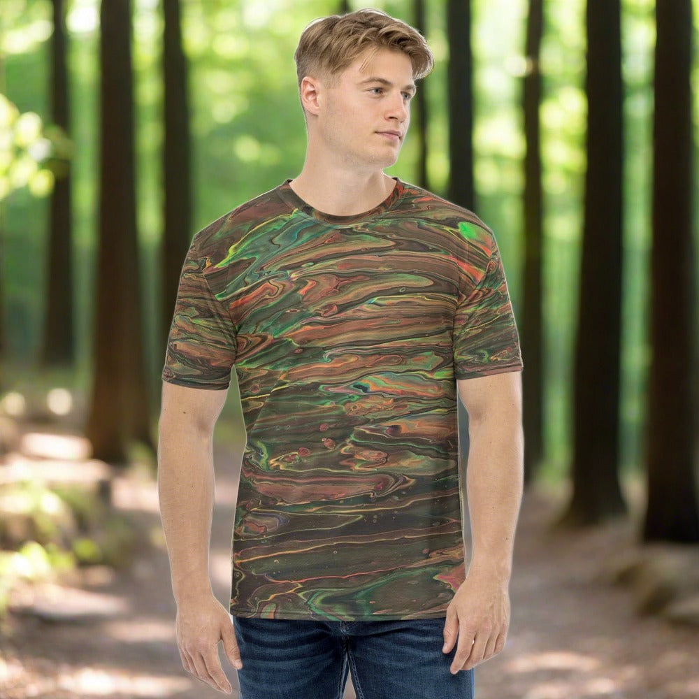 Hippie Soul Shop XS Forest Floor original art - Men's t-shirt
