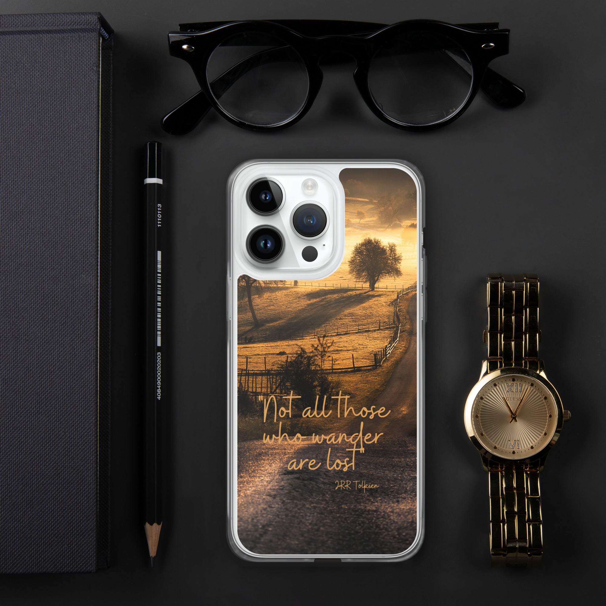 Not All Those Who Wander Are Lost (JRR Tolkien) - iPhone Case