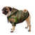 Subliminator Athletic Dog Zip-Up Hoodie - AOP XXS Forest Floor original art - Zip-Up Dog Hoodie