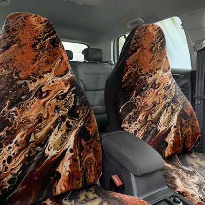 Subliminator Car Seat Cover - AOP One size Fires of Hell original art - Car Seat Covers