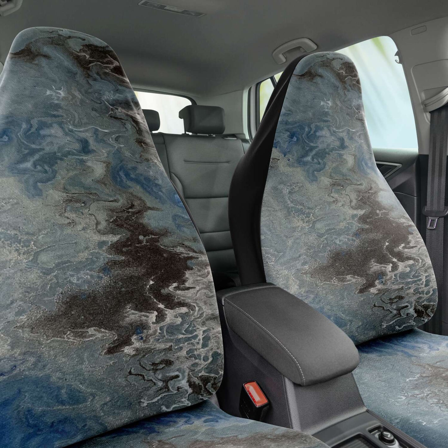 Subliminator Car Seat Cover - AOP One size Islands original art - Car Seat Covers