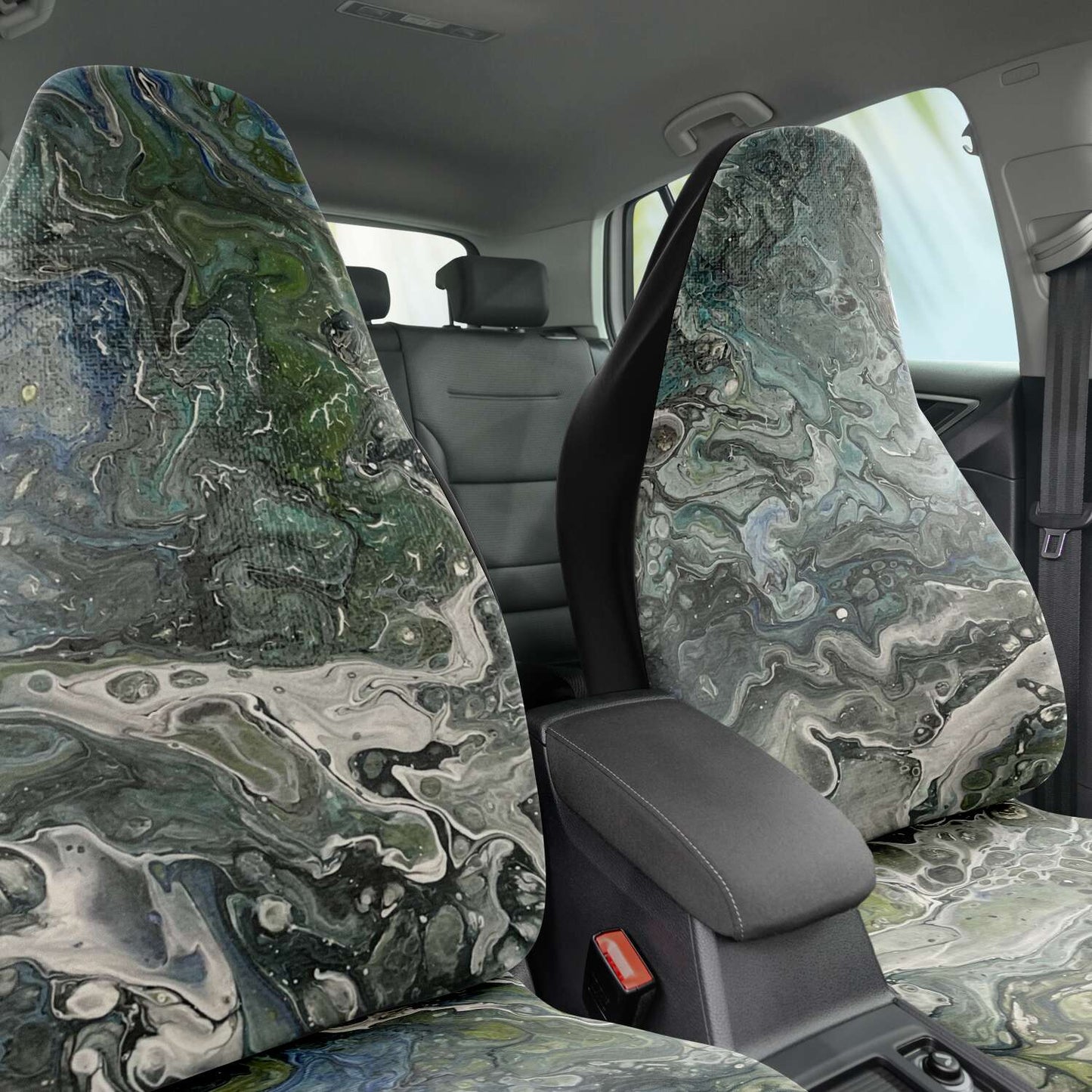 Subliminator Car Seat Cover - AOP One size Serenity original art - Car Seat Covers