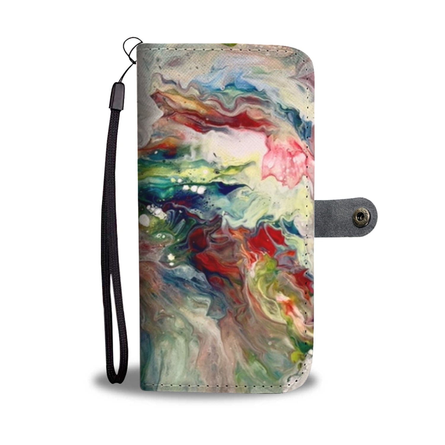 wc-fulfillment Wallet Case Bouquet original art - Phone Wallet